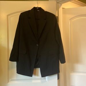 H & M black blazer